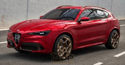 Alfa Romeo C-SUV Cuorerosso render