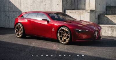 Alfa Romeo Cuorerosso Wagon render