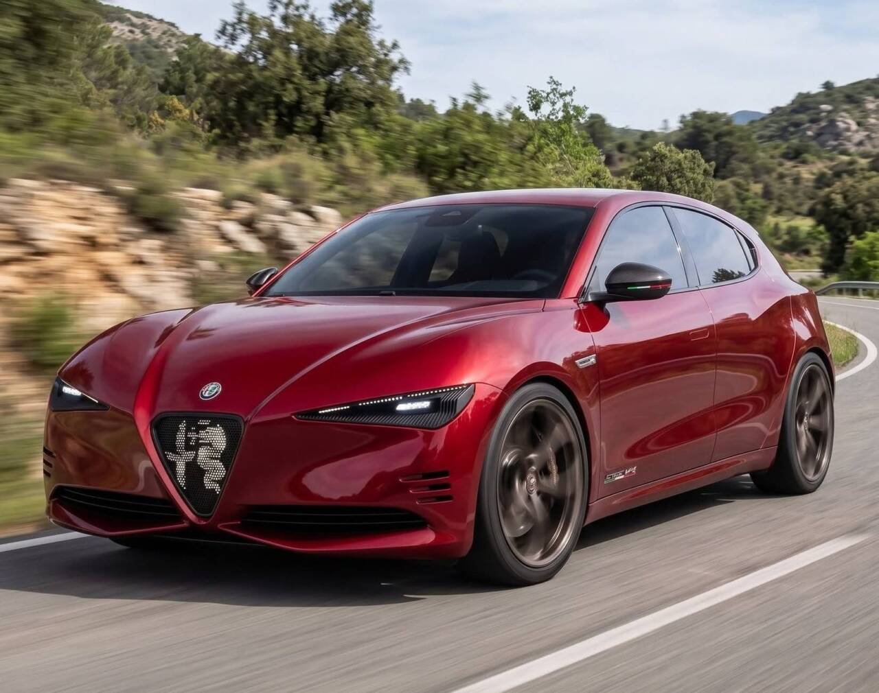 Alfa Romeo Giulietta render