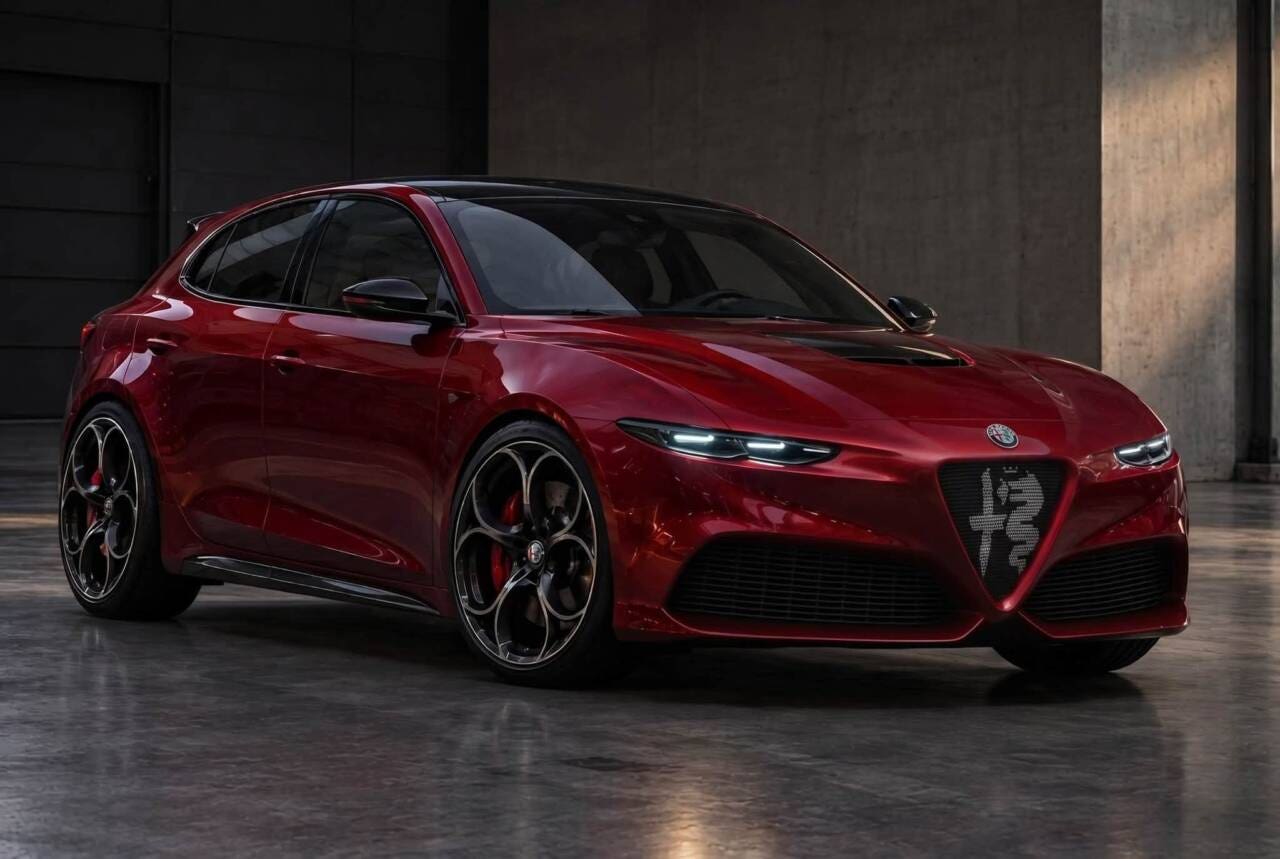 Alfa Romeo Giulietta render