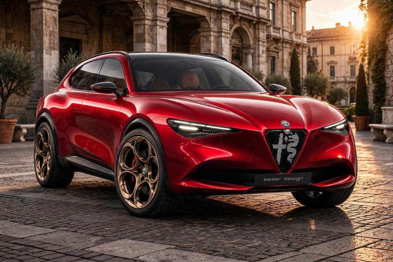 Alfa Romeo Stelvio render