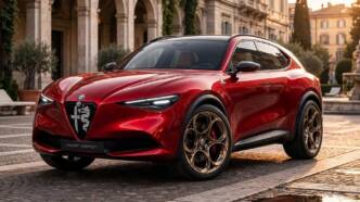 Alfa Romeo Stelvio render