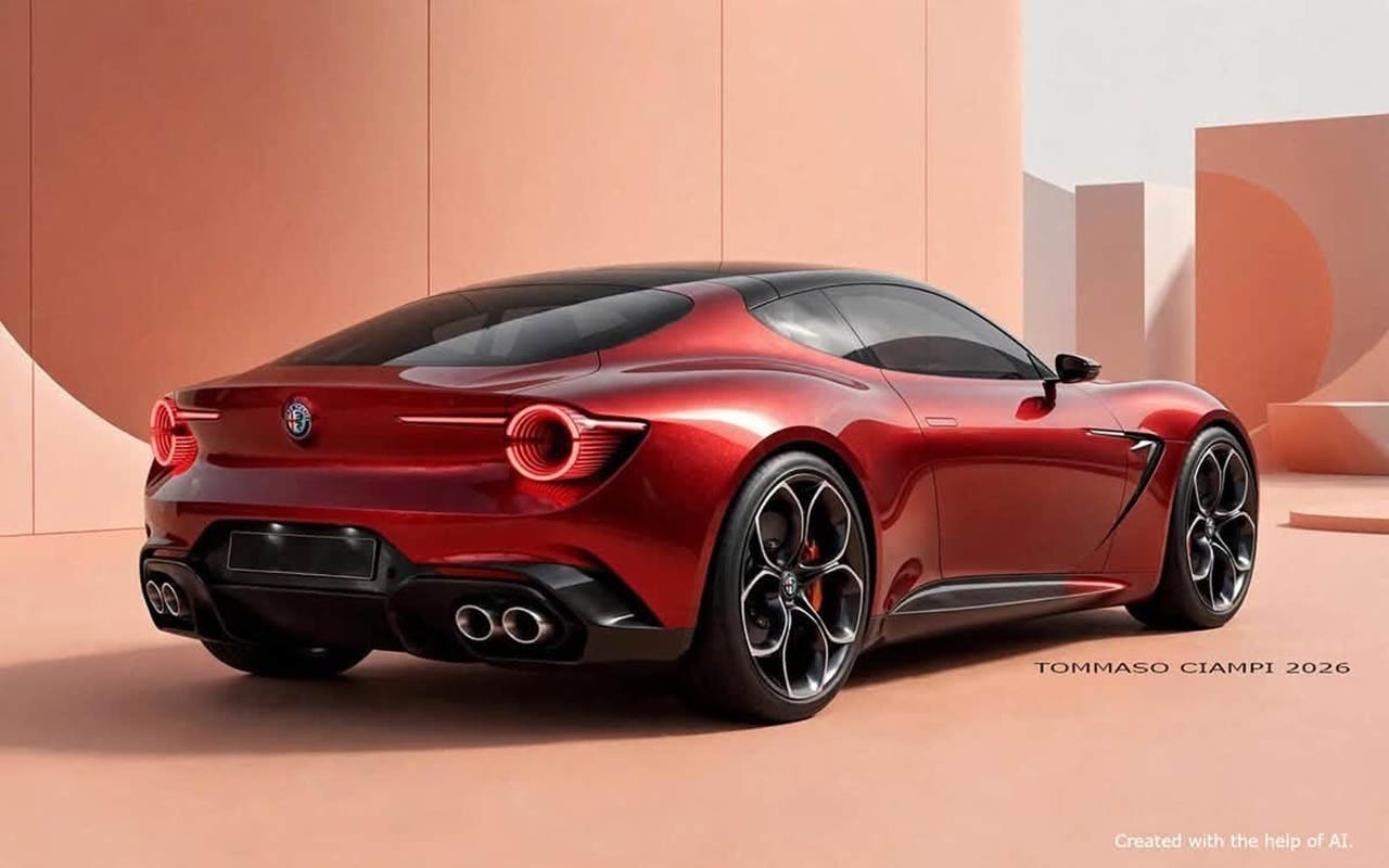 Alfa Romeo coupe render