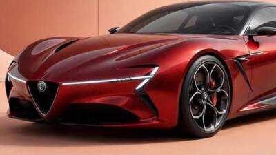 Alfa Romeo coupe render