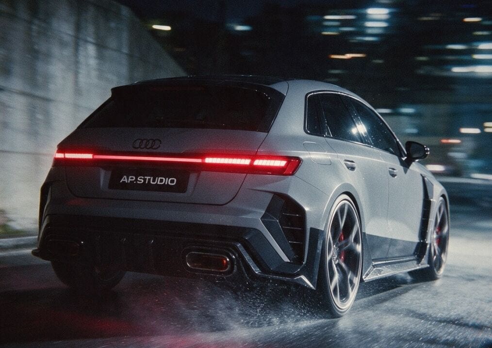 Audi RS 3, restyling