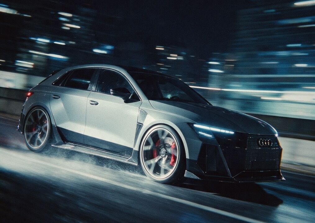 Audi RS 3, restyling