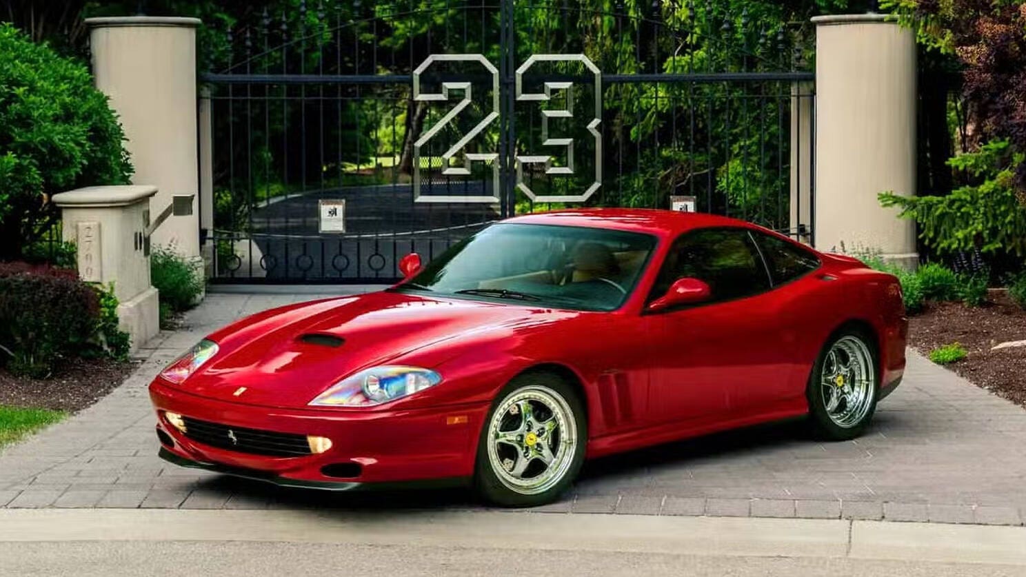 Michael Jordan's Ferrari 550 Maranello Sells for Record $2.7 Million