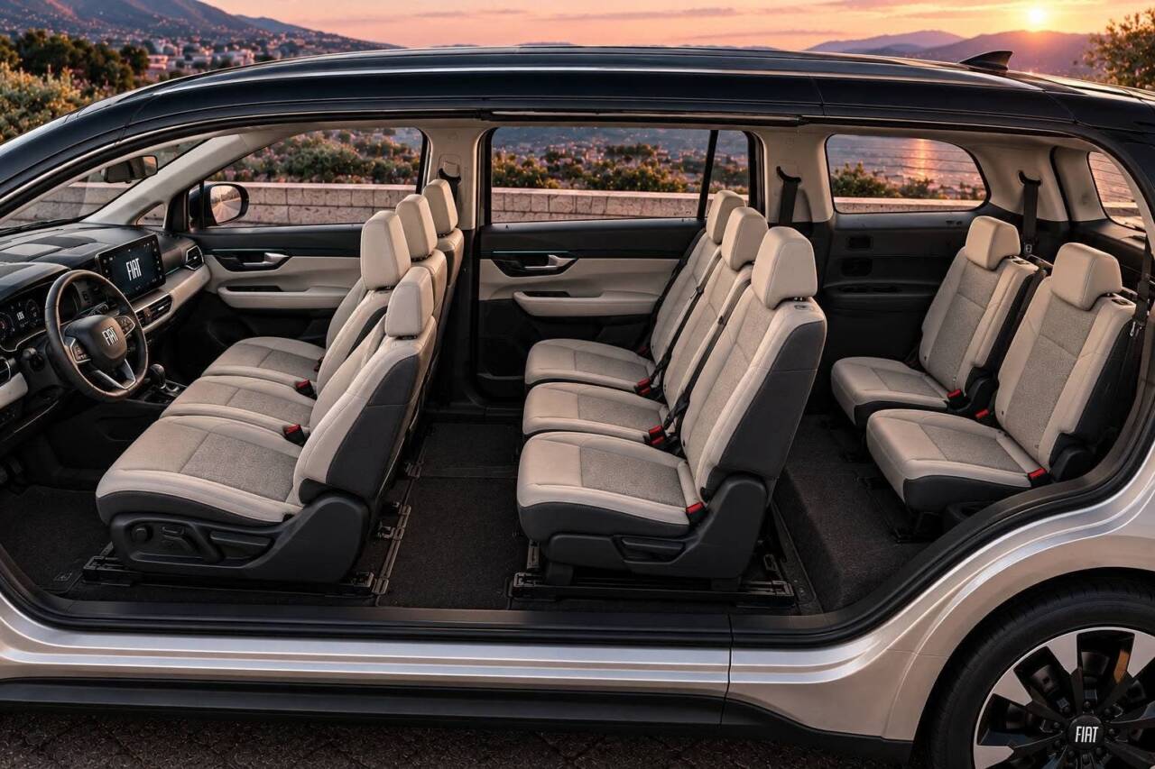 Fiat Multipla render