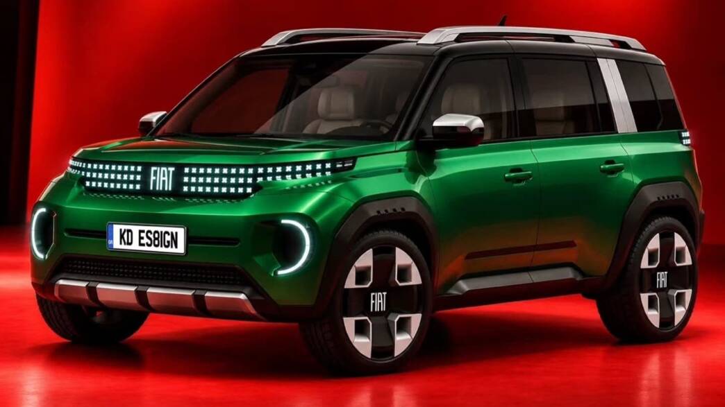 Fiat Multipla render