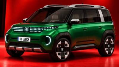 Fiat Multipla render