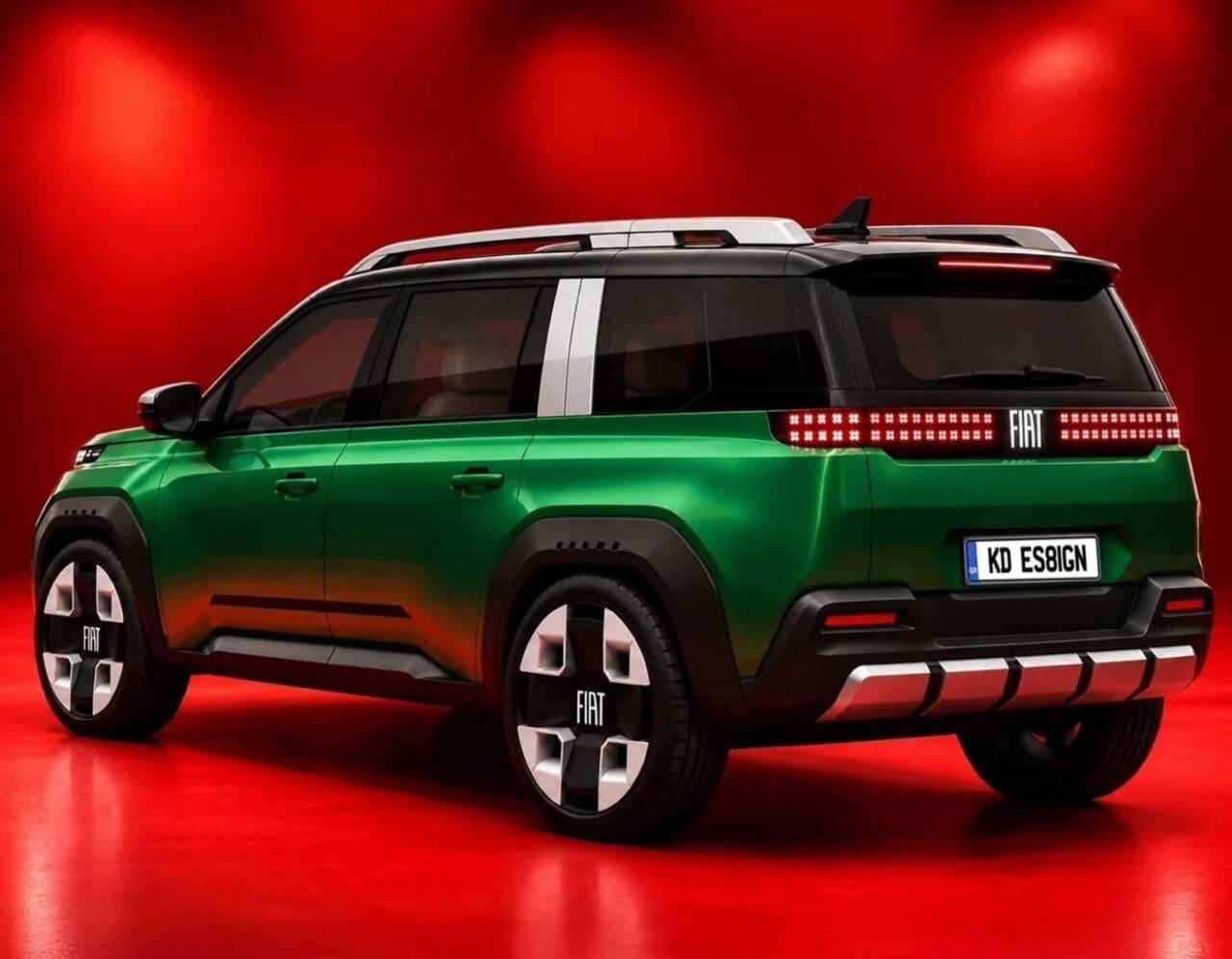 Fiat Multipla render