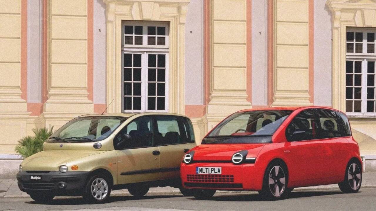 Fiat Multipla render