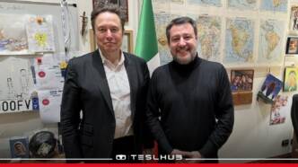 Matteo Salvini e Elon Musk