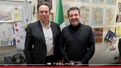 Matteo Salvini e Elon Musk