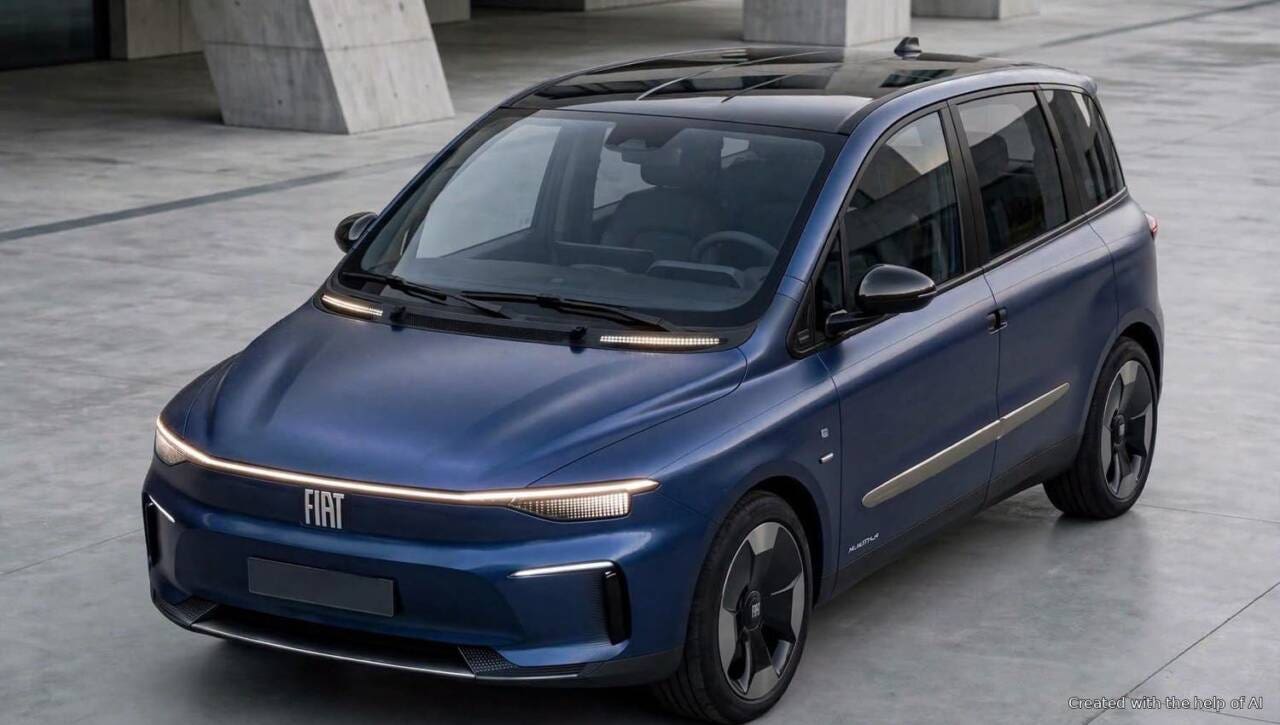 Nuova Fiat Multipla render